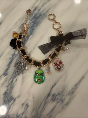 Betsey Johnson Halloween Charm Bracelet